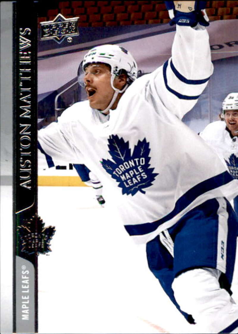2020-21 Upper Deck Hockey #419 Auston Matthews Toronto Maple Leafs Image 1