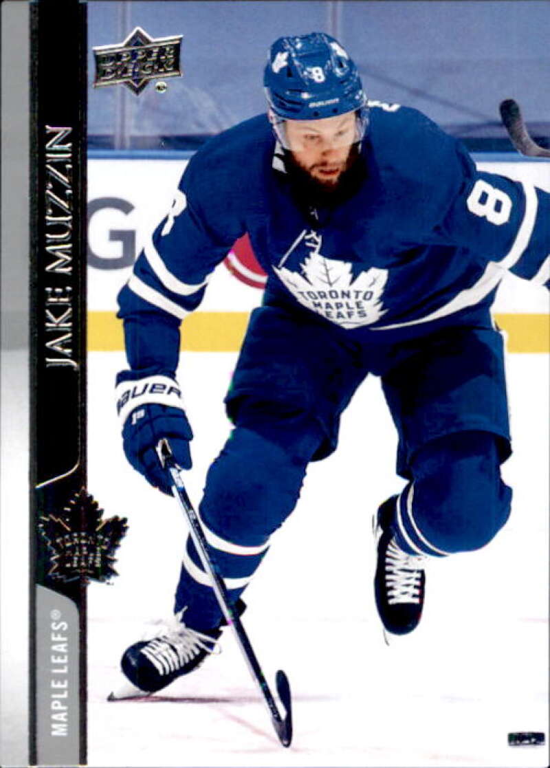 2020-21 Upper Deck Hockey #421 Jake Muzzin Toronto Maple Leafs Image 1