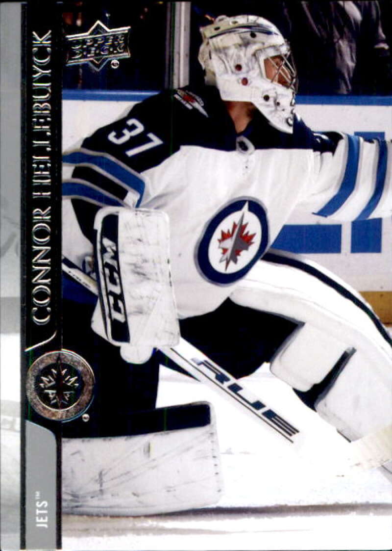 2020-21 Upper Deck Hockey #445 Connor Hellebuyck Winnipeg Jets Image 1