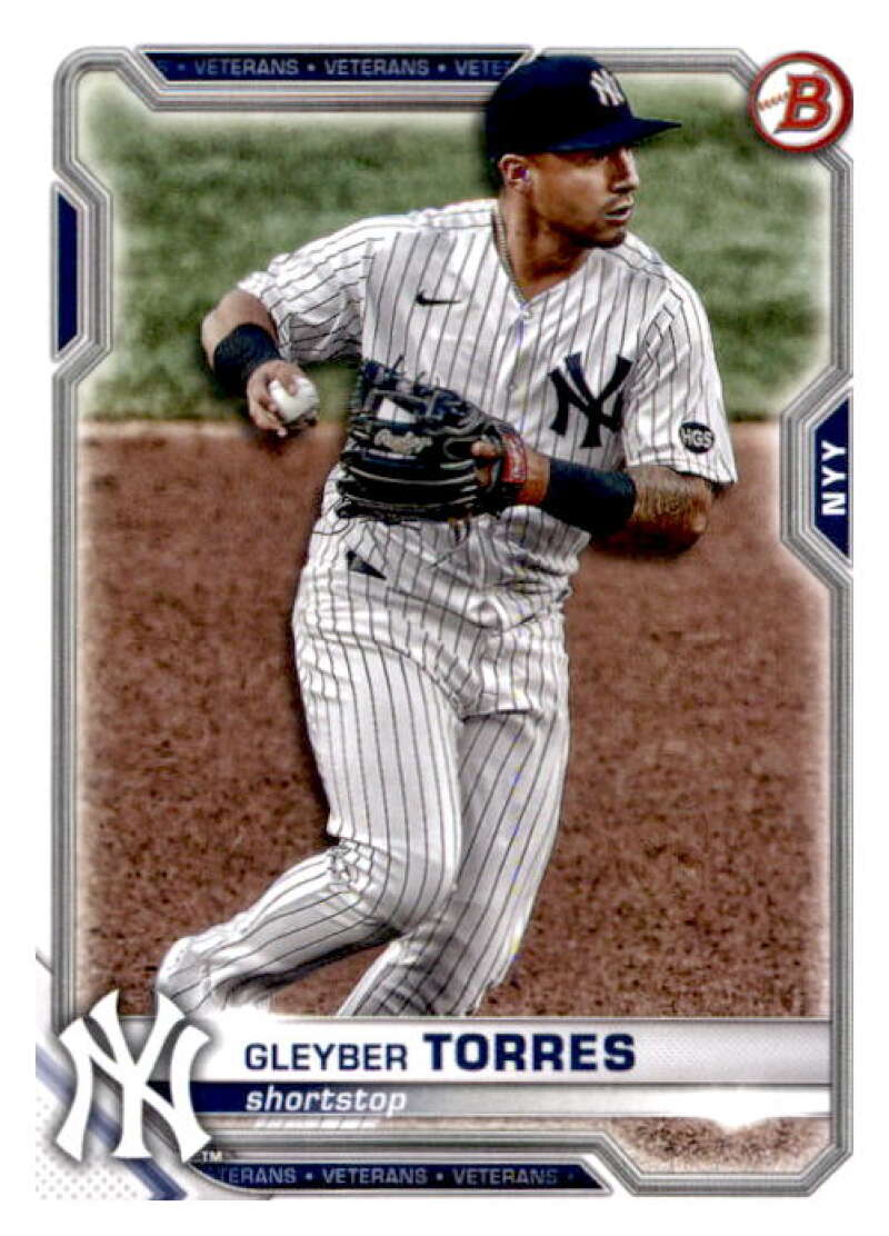 2021 Bowman #97 Gleyber Torres New York Yankees V91906 Image 1