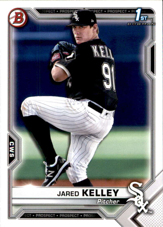 2021 Bowman Prospects #BP-106 Jared Kelley 1st Bowman Card White Sox  V91665 Image 1