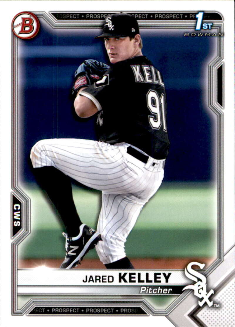 2021 Bowman Prospects #BP-106 Jared Kelley 1st Bowman Card White Sox V91665 Image 1