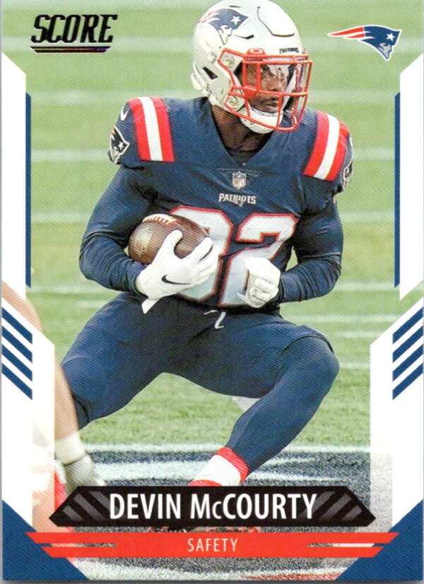 2021 Score #42 Devin McCourty New England Patriots V88389 Image 1