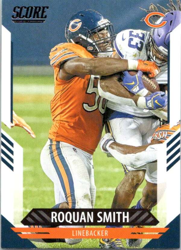 2021 Score #125 Roquan Smith Chicago Bears V88405 Image 1