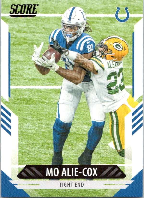 2021 Score #167 Mo Alie-Cox Indianapolis Colts V88412 Image 1