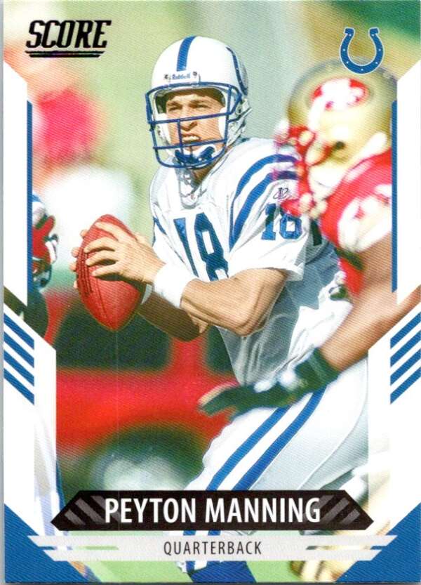 2021 Score #170 Peyton Manning Indianapolis Colts V88414 Image 1
