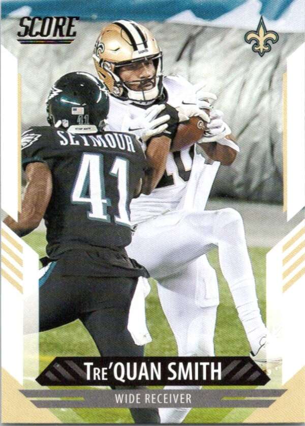 2021 Score #213 Tre'Quan Smith New Orleans Saints V88418 Image 1