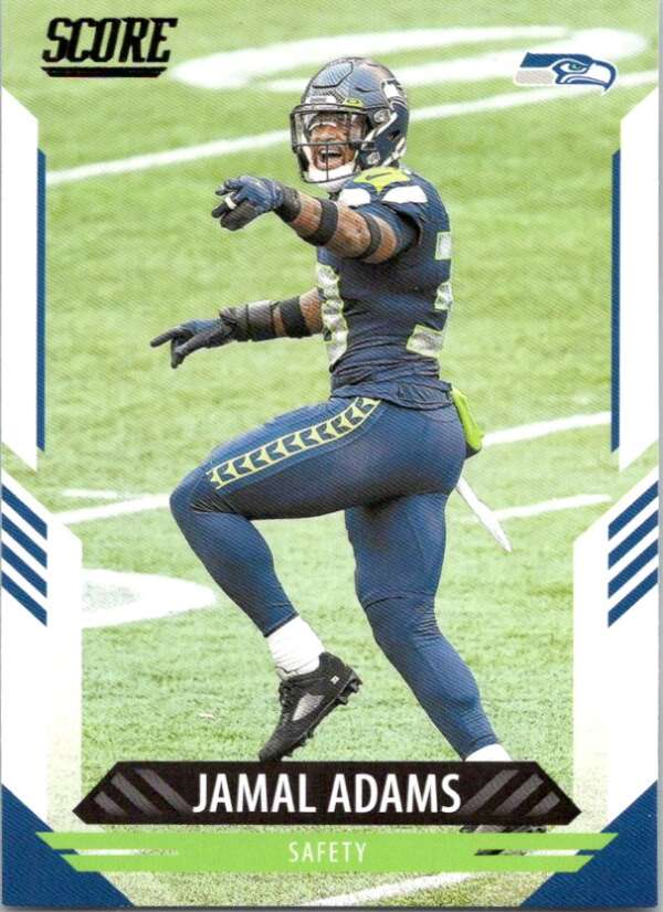 2021 Score #271 Jamal Adams Seattle Seahawks V88426 Image 1