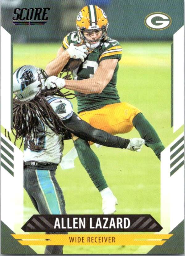 2021 Score #284 Allen Lazard Green Bay Packers V88428 Image 1