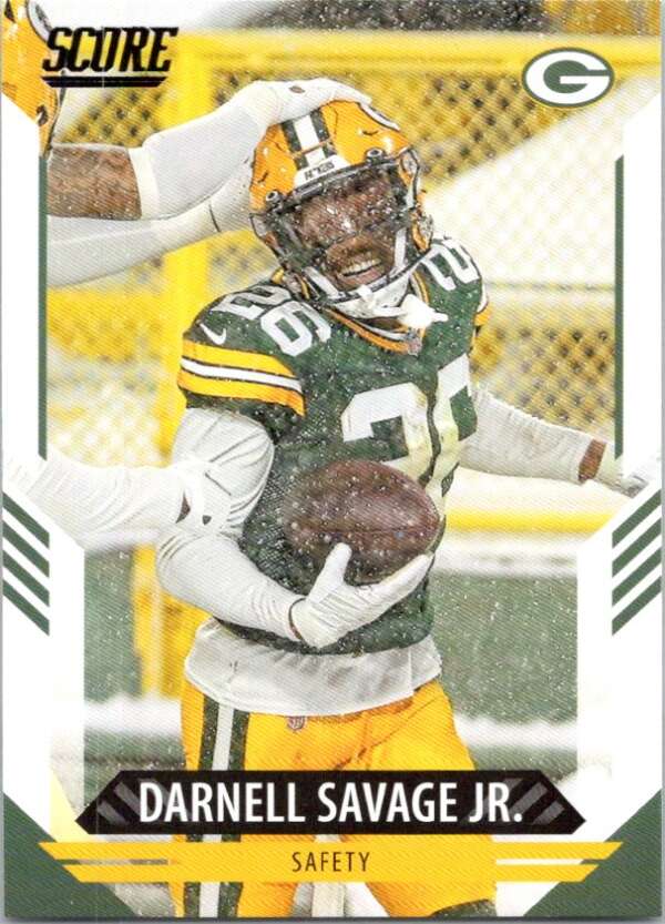 2021 Score #285 Darnell Savage Jr. Green Bay Packers V88429 Image 1