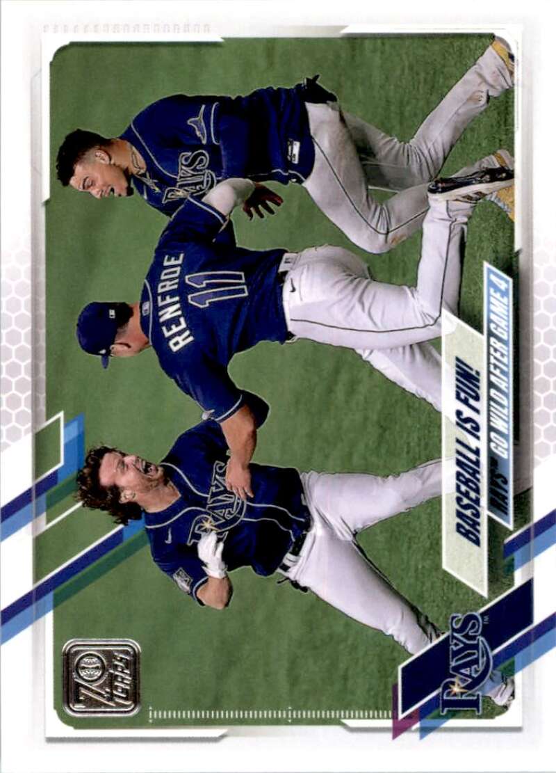 2021 Topps Baseball #353 Baseball is Fun Tampa Bay Rays Image 1