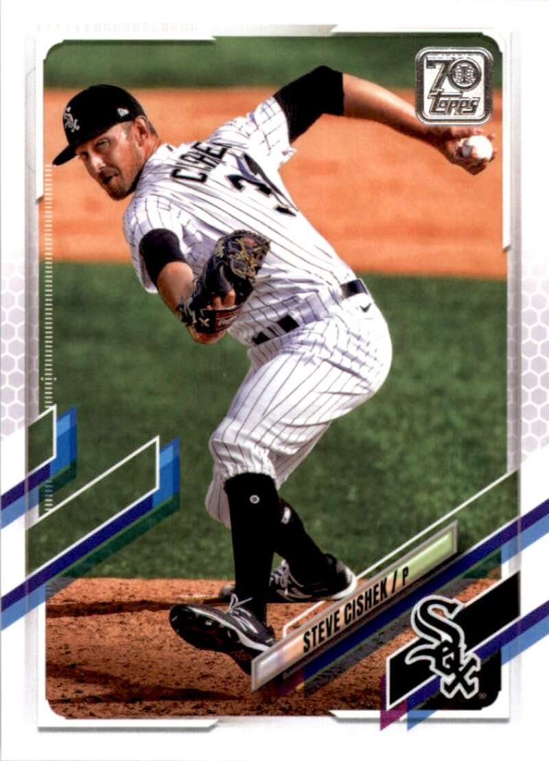 2021 Topps Baseball #407 Steve Cishek Chicago White Sox Image 1