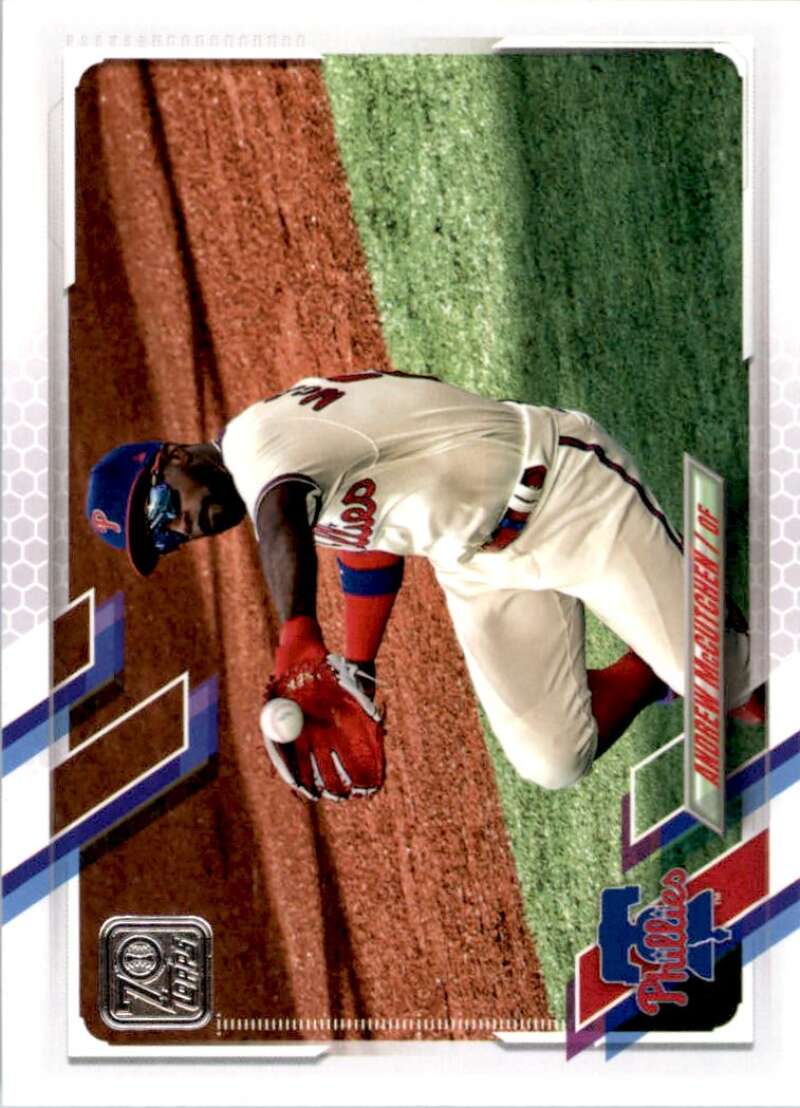 2021 Topps Baseball #431 Andrew McCutchen Philadelphia Phillies Image 1