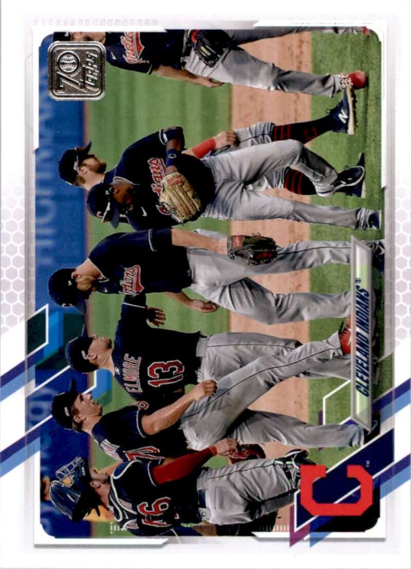 2021 Topps Baseball #459 Cleveland Indians Image 1