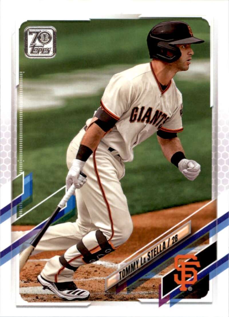 2021 Topps Baseball #462 Tommy La Stella San Francisco Giants Image 1