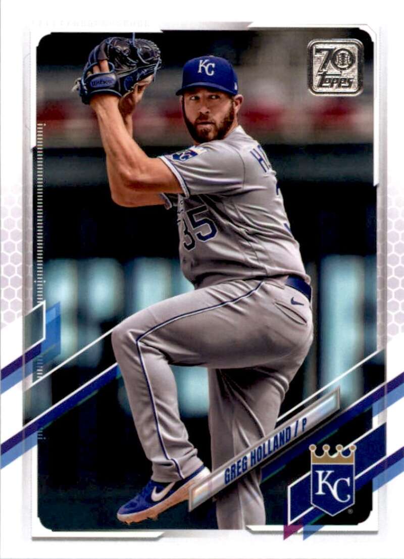 2021 Topps Baseball #467 Greg Holland Kansas City Royals Image 1