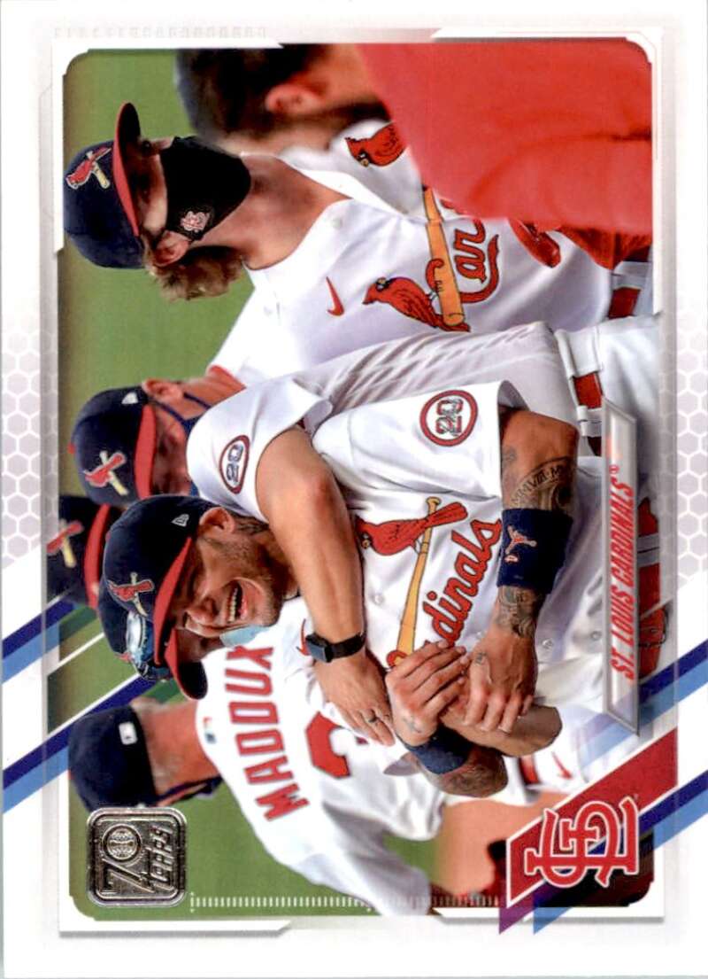2021 Topps Baseball #478 St. Louis Cardinals Image 1
