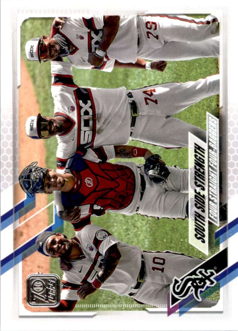 2021 Topps Baseball #486 South Side Strength Chicago White Sox Image 1