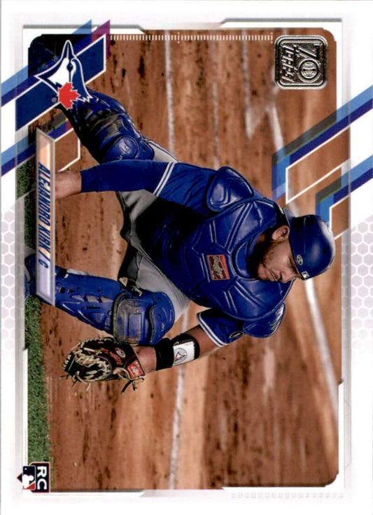2021 Topps Baseball  #551 Alejandro Kirk  RC Rookie Toronto Blue Jays  Image 1