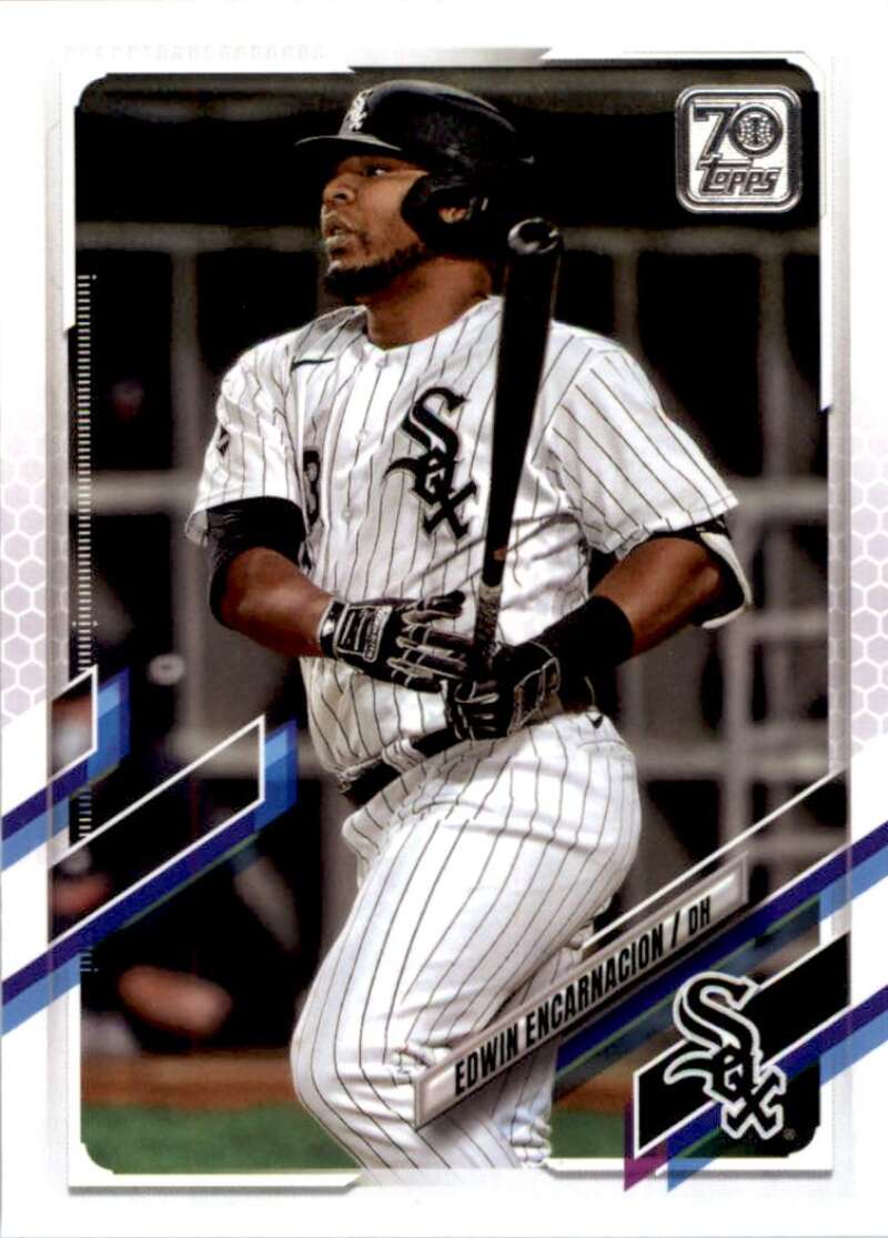 2021 Topps Baseball #559 Edwin Encarnacion Chicago White Sox Image 1