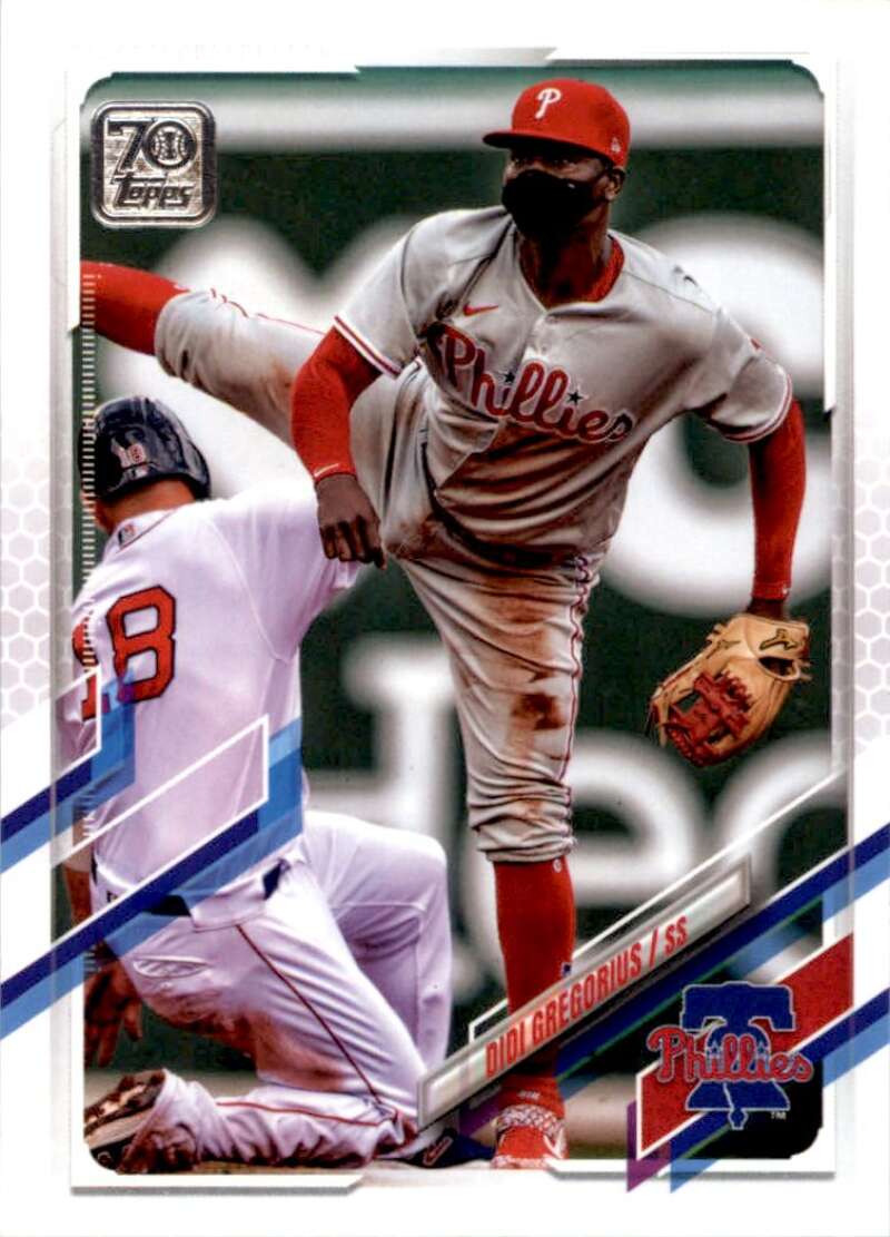 2021 Topps Baseball #561 Didi Gregorius Philadelphia Phillies Image 1
