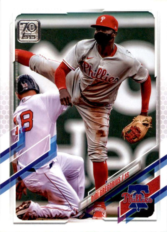 2021 Topps Baseball  #561 Didi Gregorius  Philadelphia Phillies  Image 1