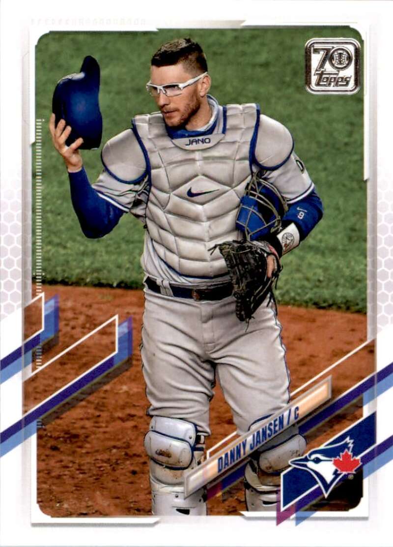 2021 Topps Baseball #597 Danny Jansen Toronto Blue Jays Image 1