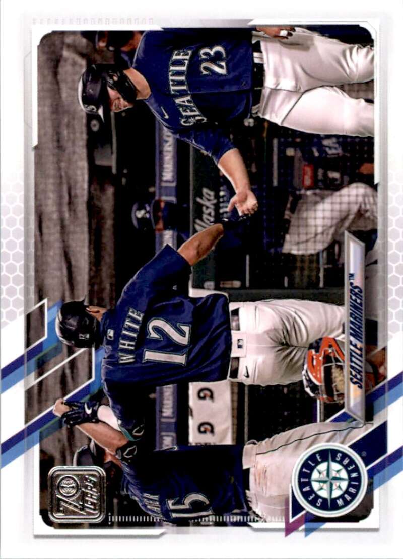 2021 Topps Baseball #599 Seattle Mariners Image 1
