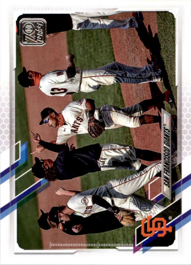 2021 Topps Baseball #603 San Francisco Giants Image 1