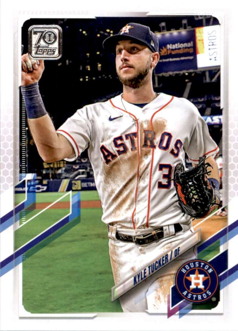 2021 Topps Baseball #617 Kyle Tucker Houston Astros Image 1