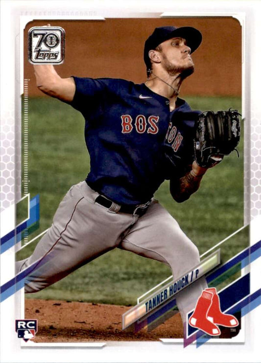 2021 Topps Baseball  #635 Tanner Houck  RC Rookie Boston Red Sox  Image 1