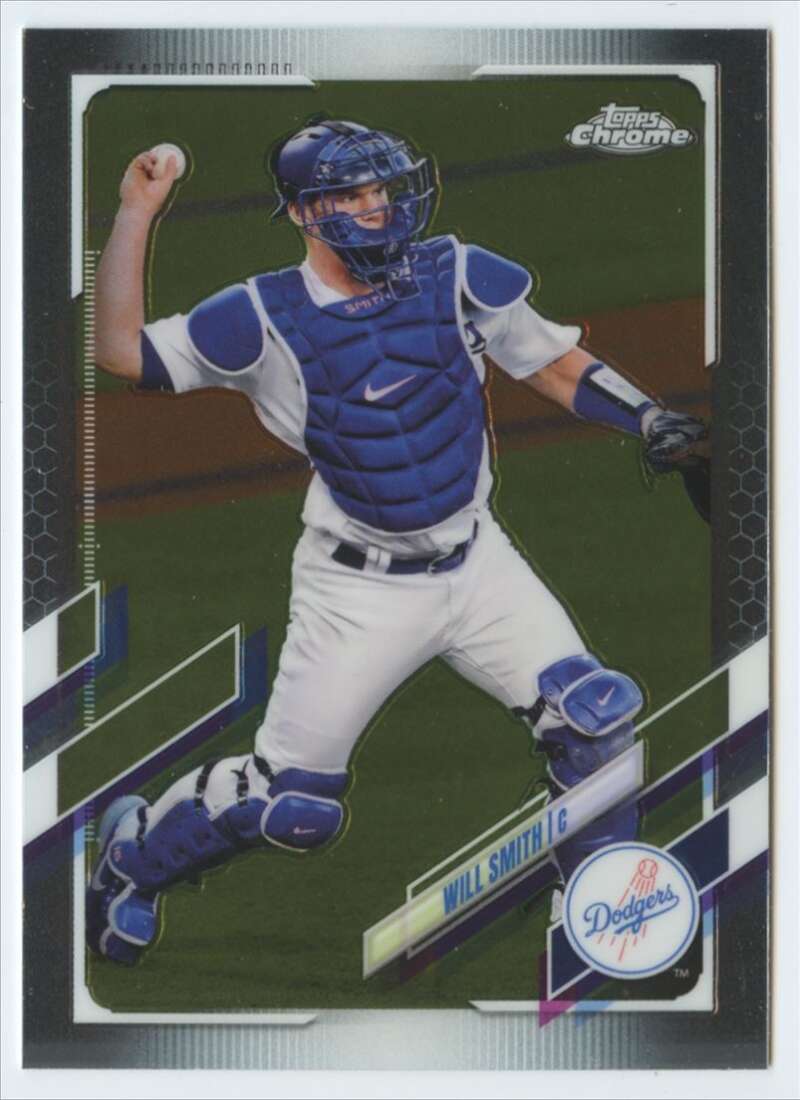 2021 Topps Chrome #30 Will Smith Los Angeles Dodgers V91695 Image 1