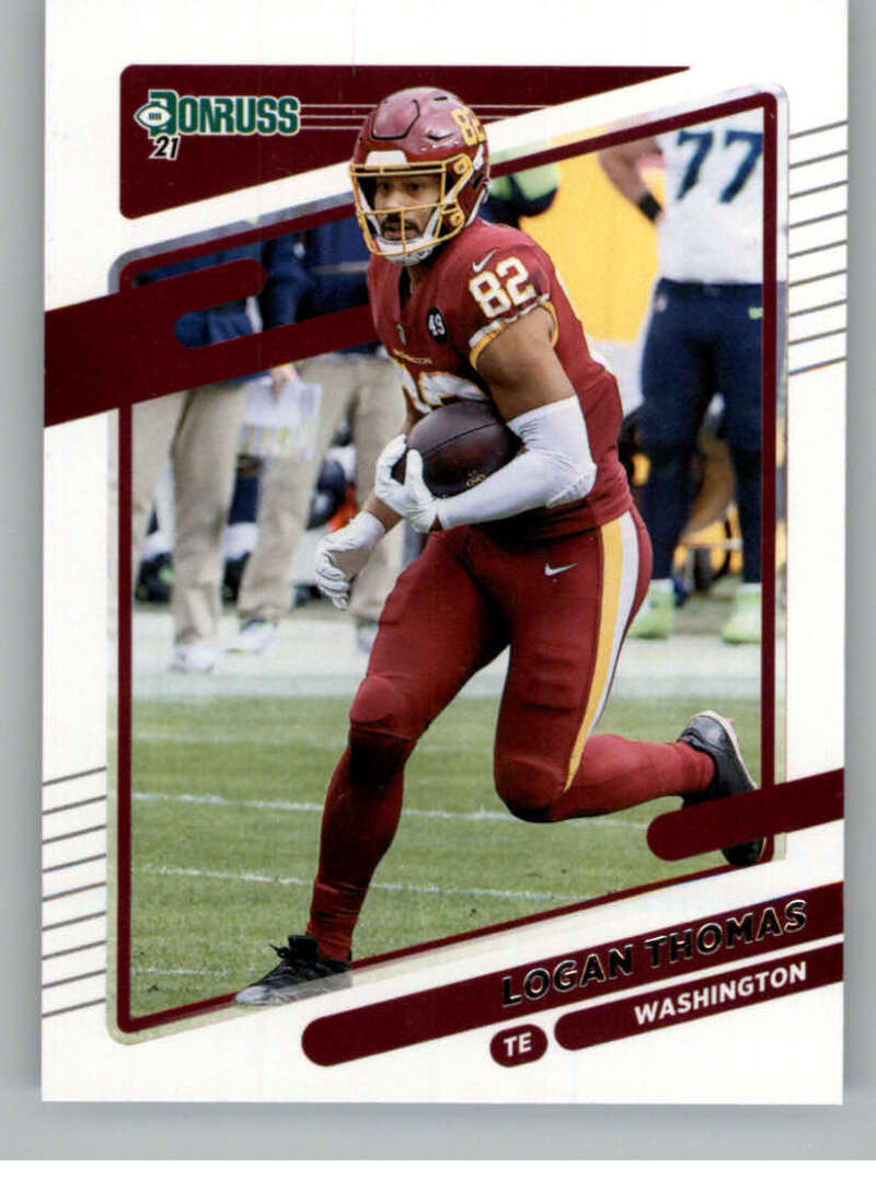 2021 Donruss #8 Logan Thomas Washington Football Team V88754 Image 1