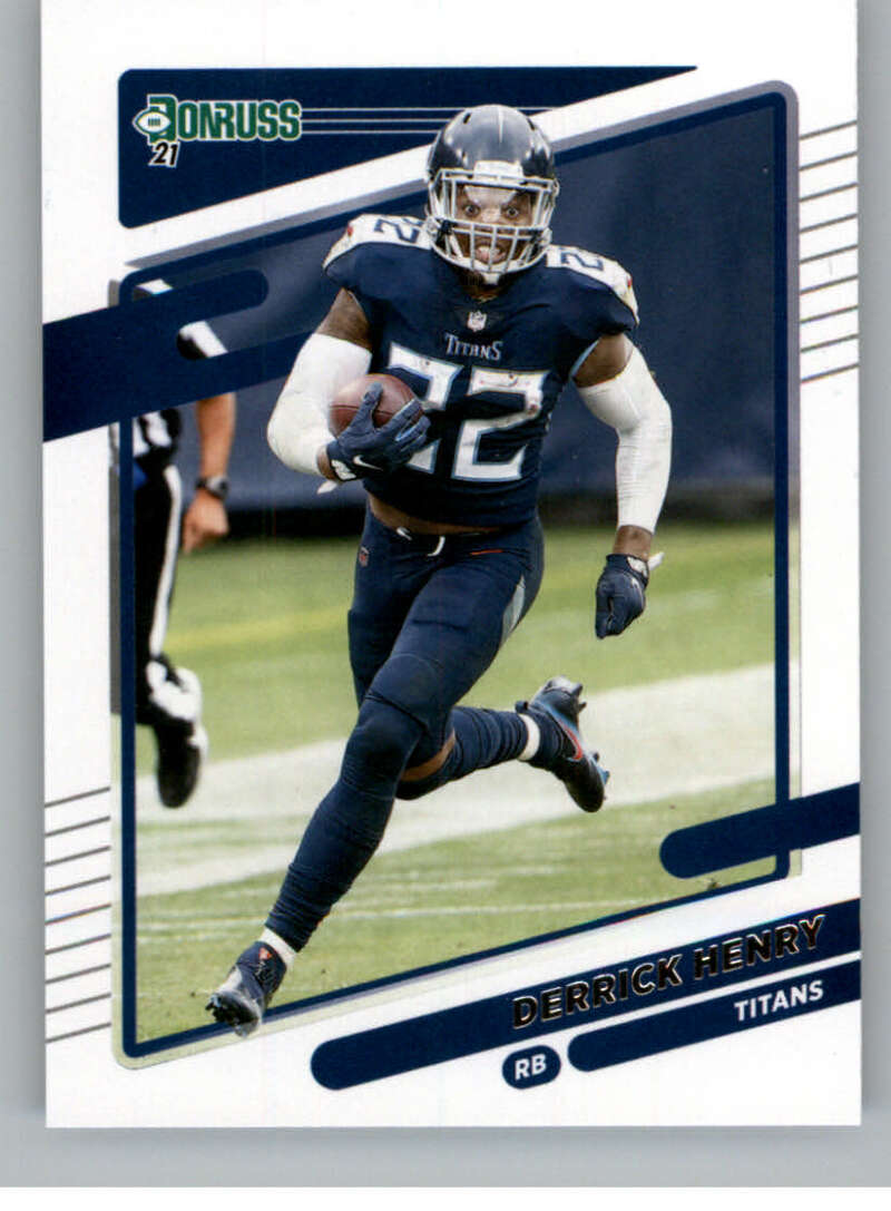2021 Donruss #14 Derrick Henry Tennessee Titans V88760 Image 1