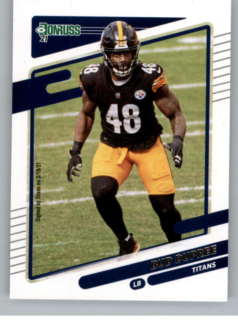2021 Donruss #17 Bud Dupree Tennessee Titans V88762 Image 1