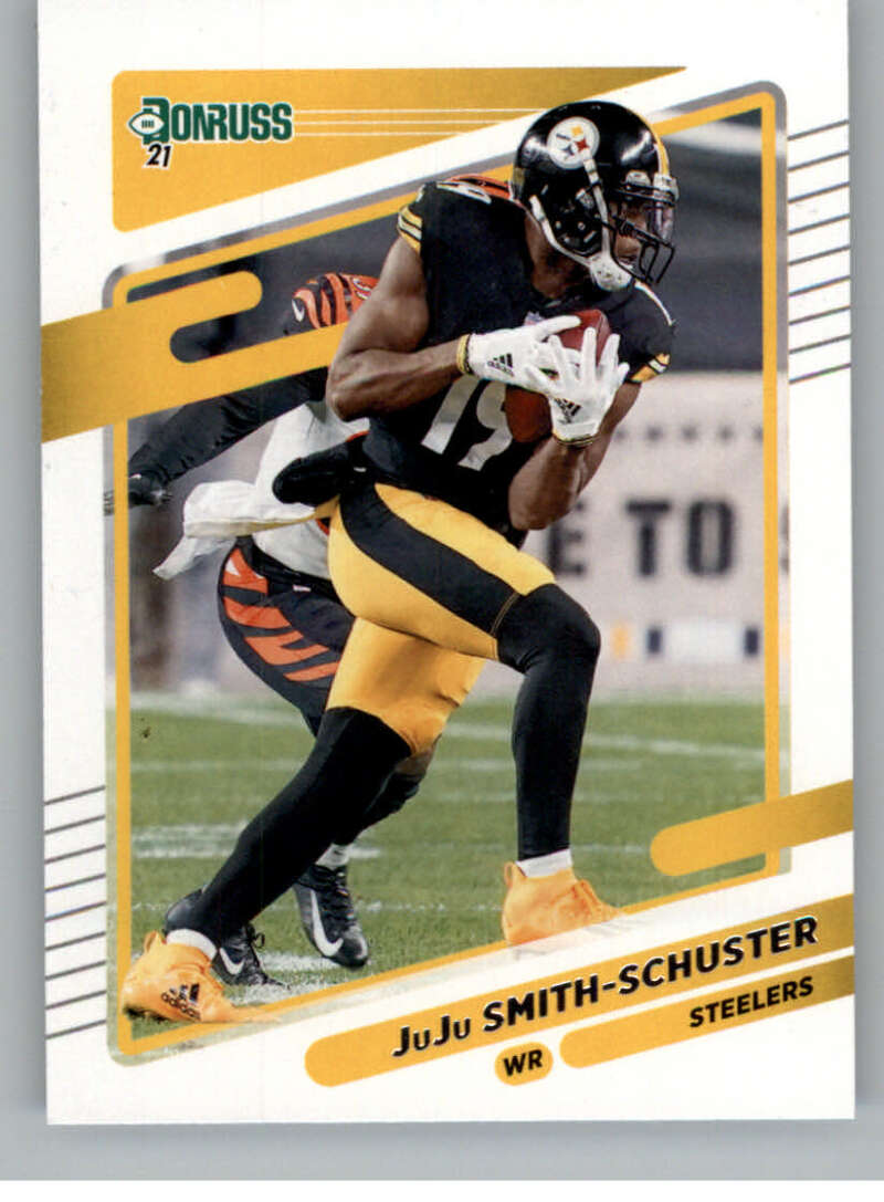2021 Donruss #20 JuJu Smith-Schuster Pittsburgh Steelers V88764 Image 1