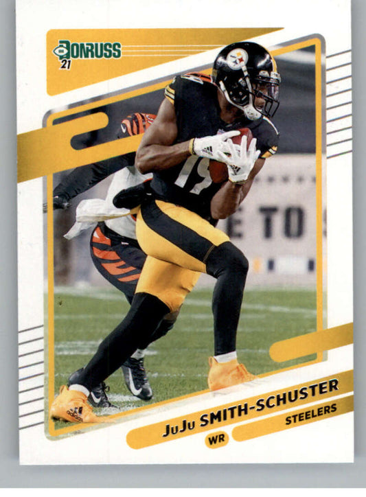 2021 Donruss #20 JuJu Smith-Schuster  Pittsburgh Steelers  V88764 Image 1