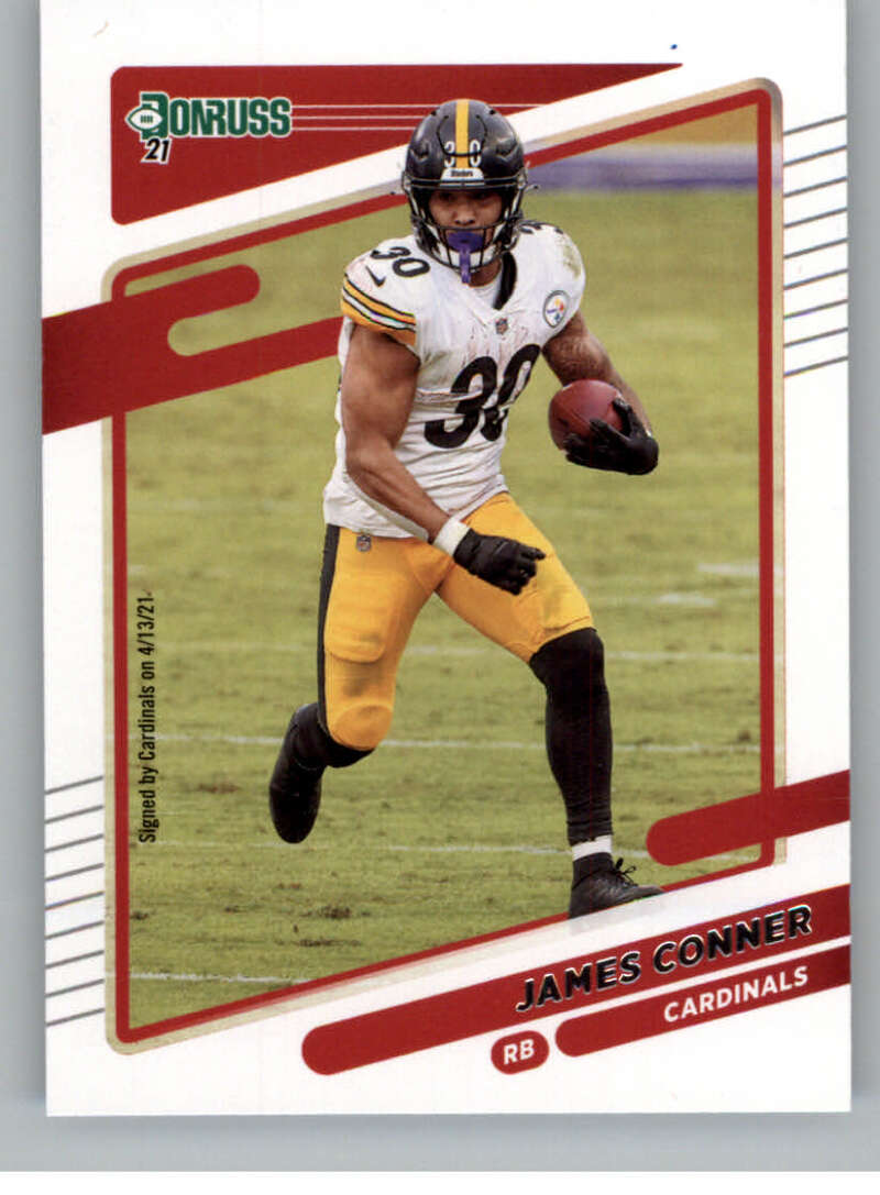 2021 Donruss #21 James Conner Arizona Cardinals V88765 Image 1