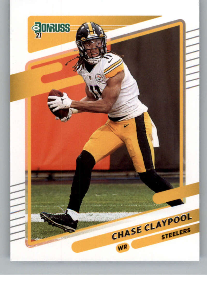 2021 Donruss #27 Chase Claypool Pittsburgh Steelers V88773 Image 1