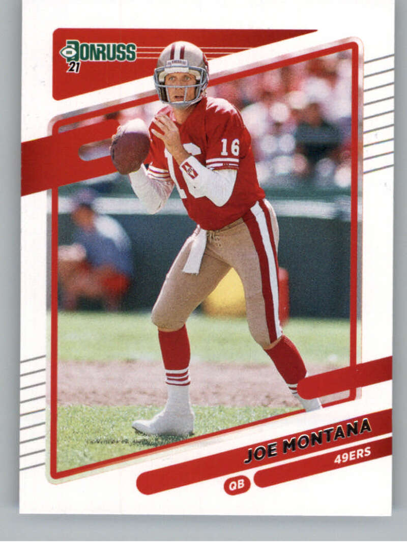 2021 Donruss #57 Joe Montana San Francisco 49ers V88793 Image 1