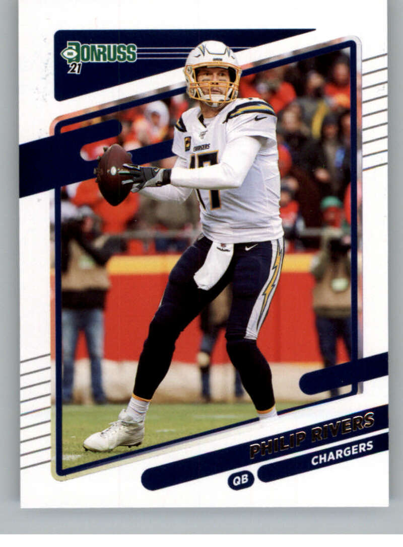 2021 Donruss #71 Philip Rivers Los Angeles Chargers V88803 Image 1