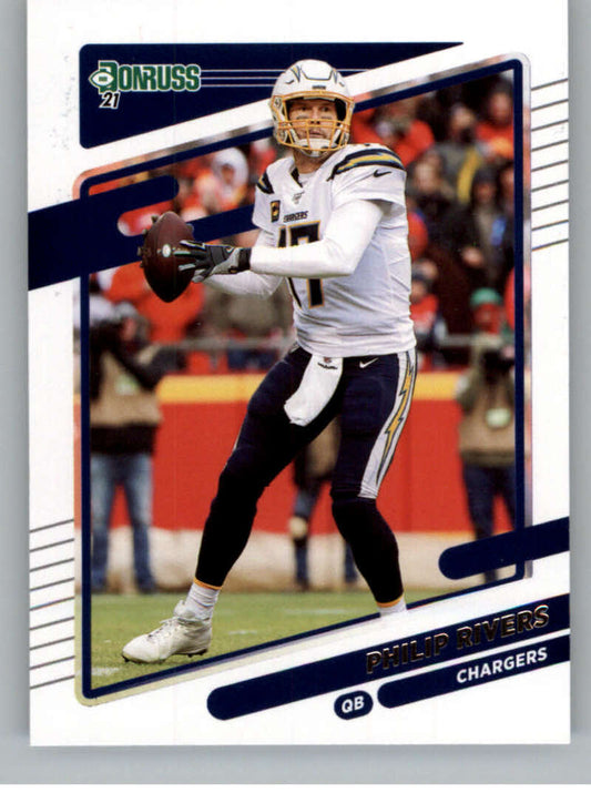 2021 Donruss #71 Philip Rivers  Los Angeles Chargers  V88803 Image 1