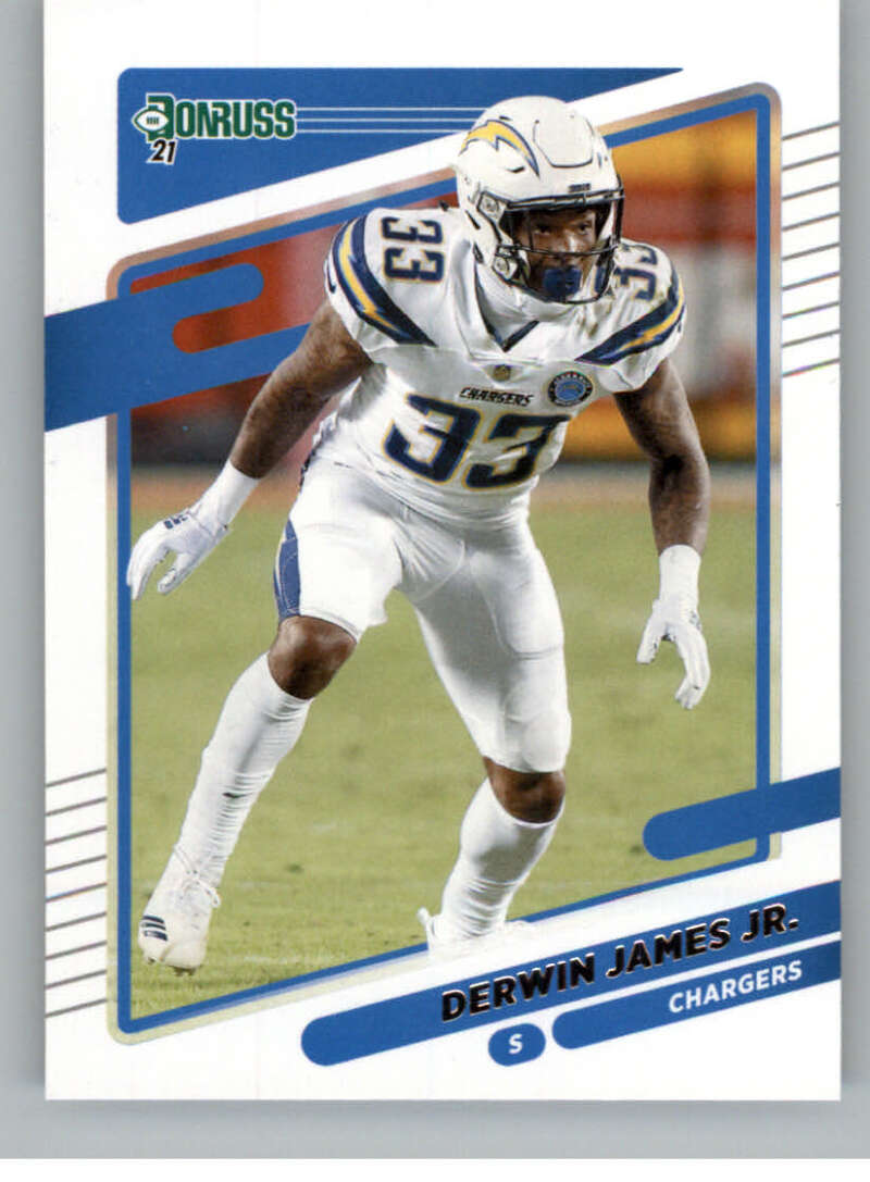 2021 Donruss #74 Derwin James Jr. Los Angeles Chargers V88806 Image 1