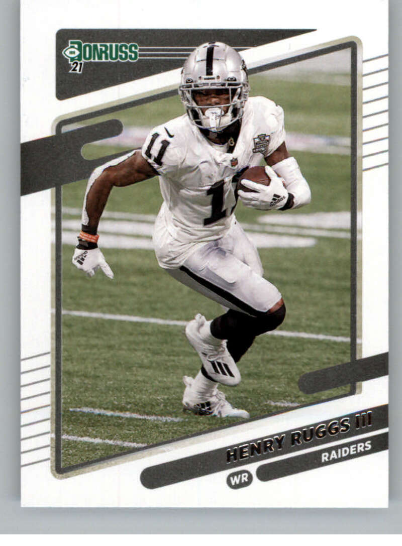 2021 Donruss #90 Henry Ruggs III Las Vegas Raiders V88814 Image 1