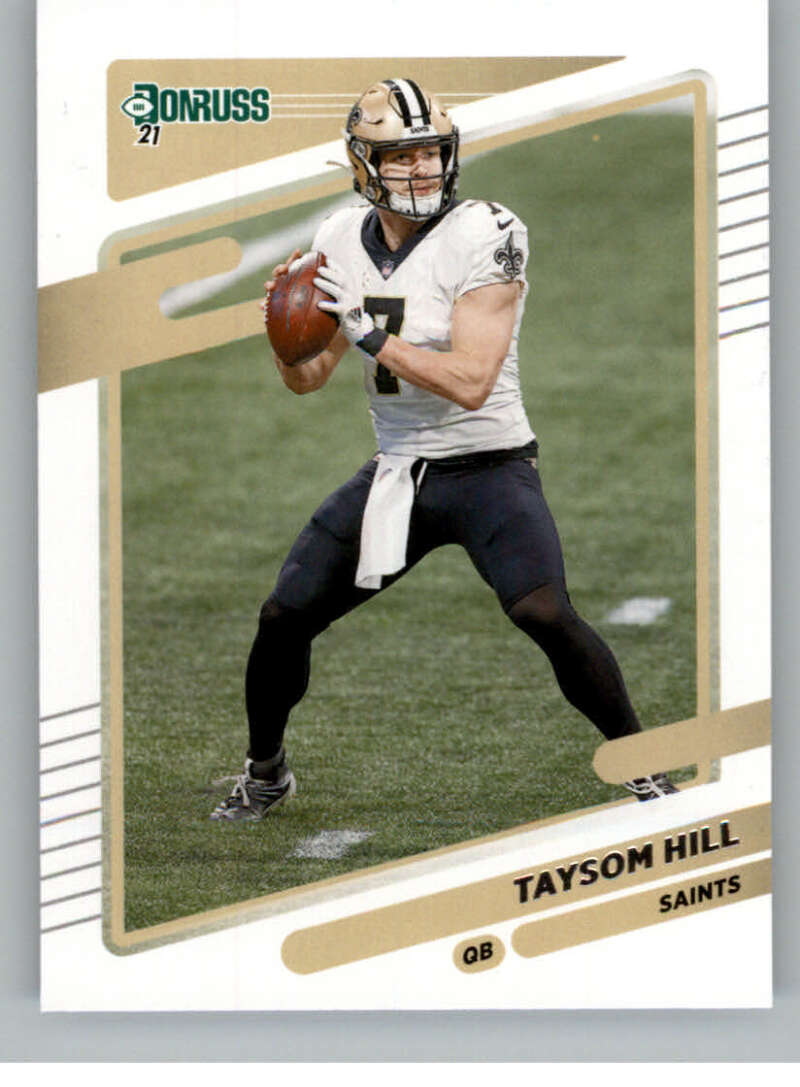 2021 Donruss #95 Taysom Hill New Orleans Saints V88822 Image 1