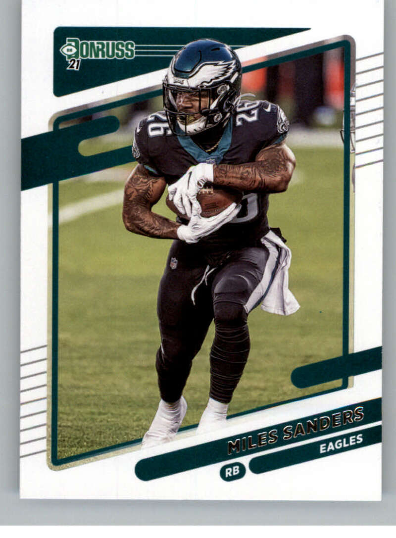2021 Donruss #109 Miles Sanders Philadelphia Eagles V88835 Image 1