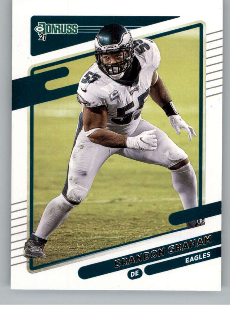 2021 Donruss #114 Brandon Graham Philadelphia Eagles V88838 Image 1