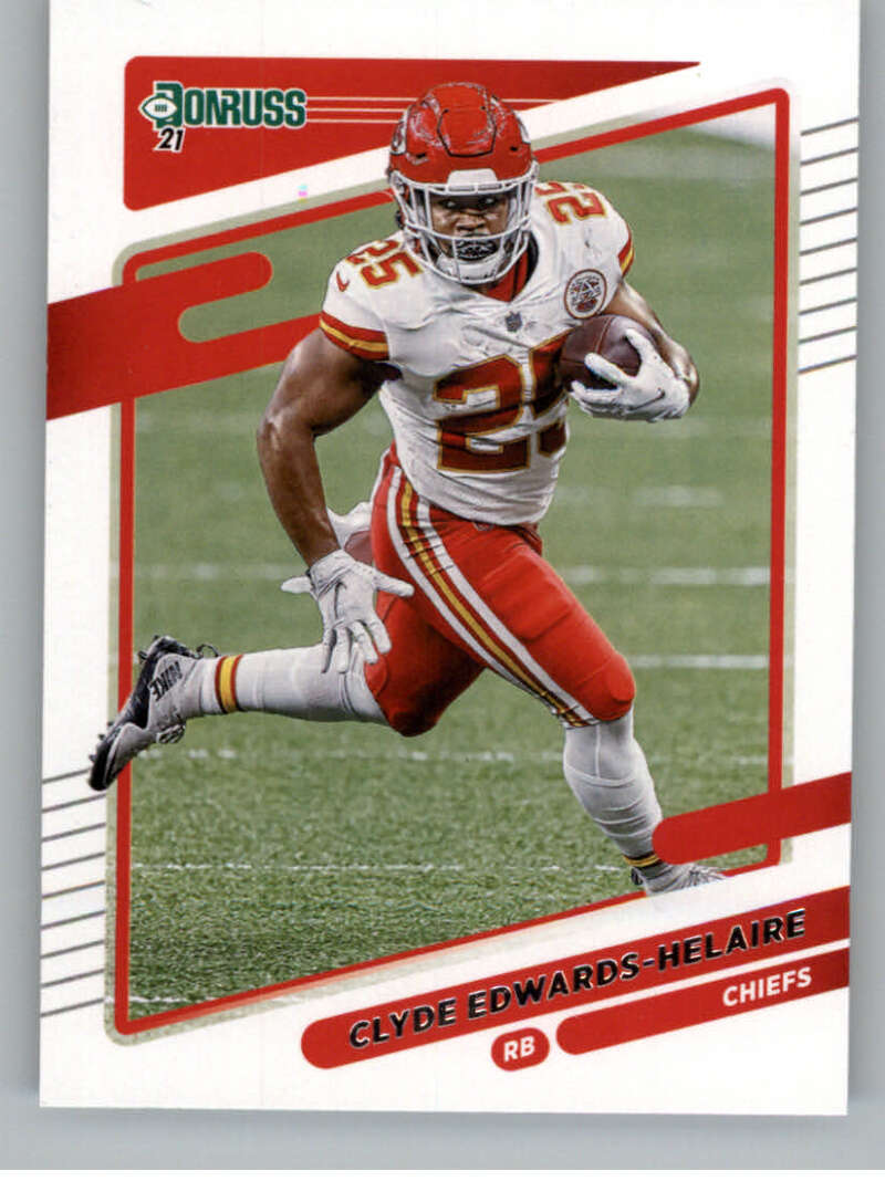 2021 Donruss #120 Clyde Edwards-Helaire Kansas City Chiefs V88846 Image 1