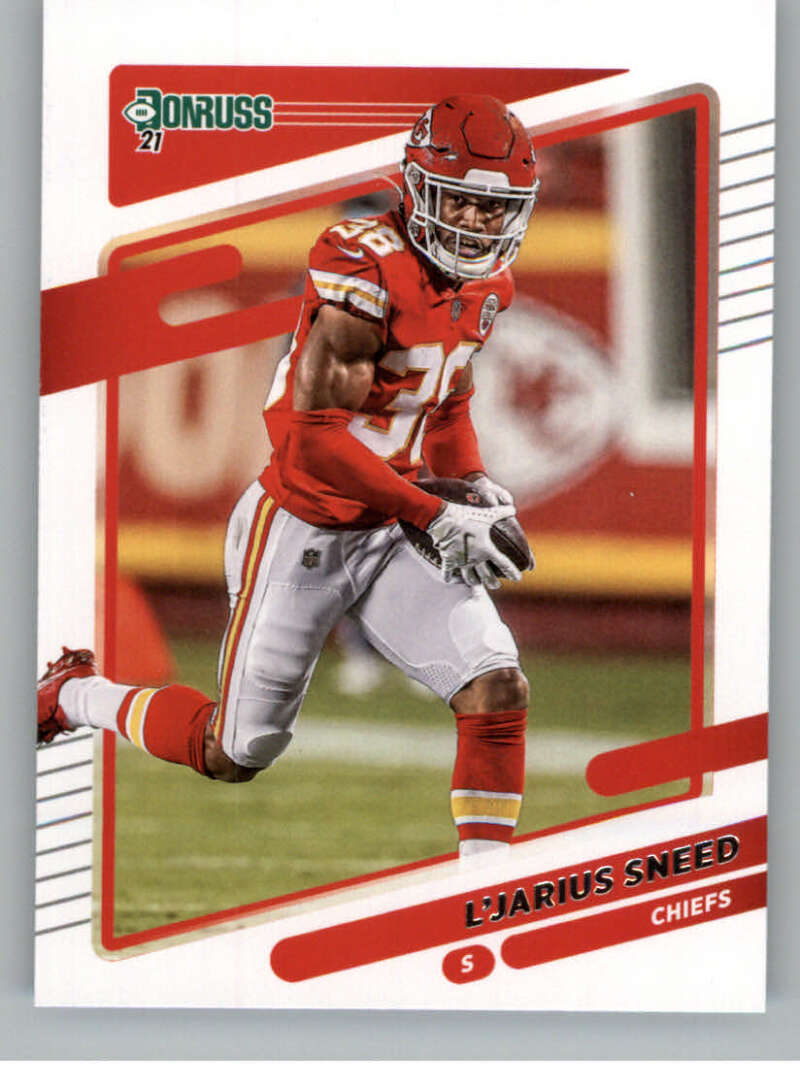 2021 Donruss #122 L'Jarius Sneed Kansas City Chiefs V88847 Image 1