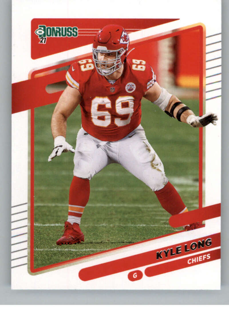 2021 Donruss #123 Kyle Long Kansas City Chiefs V88849 Image 1